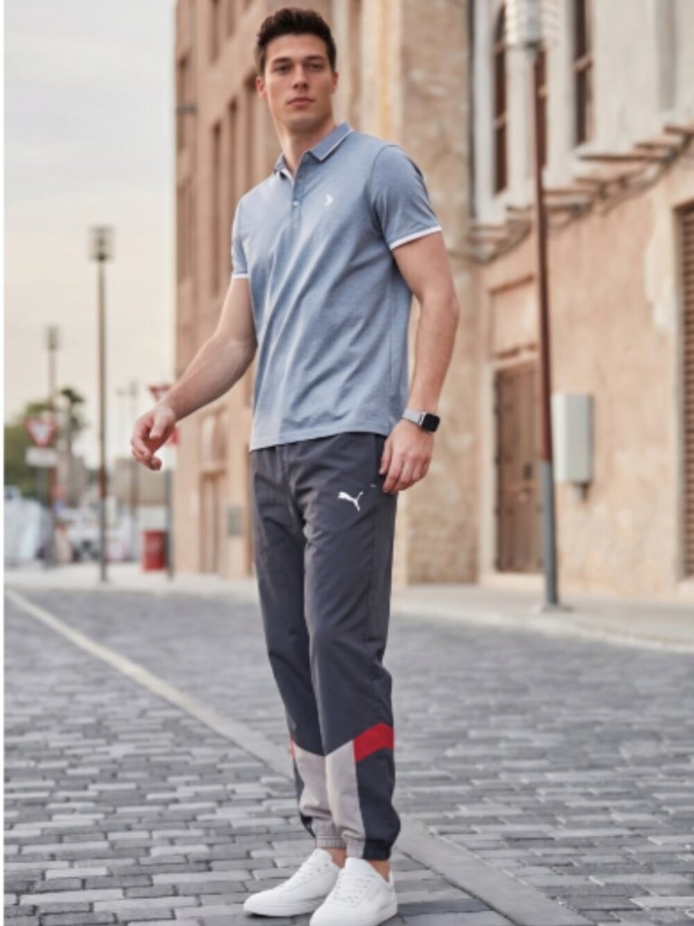 Puma Men's Iconic MCS Navy Track Pants Sportswear XL